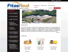 Tablet Screenshot of fitasreal.com.br